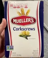 Mängden socker i Mueller’s corkscrews