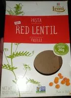 Socker och näringsämnen i Pasta lensi