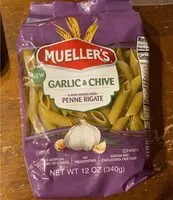 Mängden socker i Garlic and chive penne