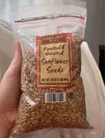 Mängden socker i Roasted and unsalted sunflower seeds