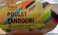 Mängden socker i Poulet Tandoori