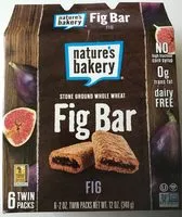 Mängden socker i Original real fruit & whole grains fig bar, original