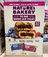 Mängden socker i Barres aux figues