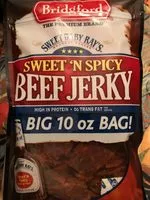 Mängden socker i Beef jerky sweet and spicy