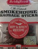Mängden socker i Smokehouse Sausage Sticks