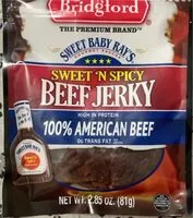 Mängden socker i Sweet n spicy beef jerky