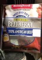 Mängden socker i Sweet baby rays peppered beef jerky