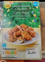 Mängden socker i Chicken corn dogs