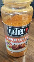 Mängden socker i Garlic sriracha seasoning