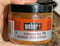 Mängden socker i sriracha rub