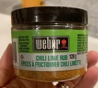 Mängden socker i Chili lime rub
