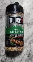 Mängden socker i Weber garlic jalapeno seasoning