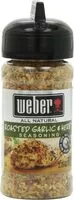 Mängden socker i Roasted garlic herb grilling seasoning