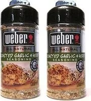 Mängden socker i All natural roasted garlic & herb seasoning size