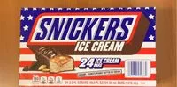 Mängden socker i Snickers Ice cream bars