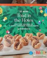 Mängden socker i 12 mini toad in the holes