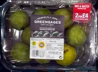 Mängden socker i Greengages