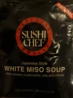 Mängden socker i White miso soup, japanese style