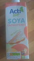 Mängden socker i unsweetened soya
