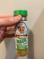 Socker och näringsämnen i Magic seasoning blends inc