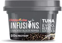 Mängden socker i Infusions cracked black pepper tuna infused with evoo