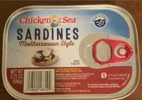 Mängden socker i Sardines mediterranean style