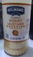 Mängden socker i Hellman's honey mustard dressing