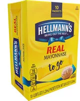 Mängden socker i Hellmanns real mayonnaise to go