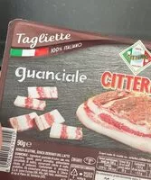 Mängden socker i Guanciale