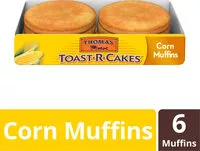 Mängden socker i Corn Muffins