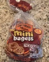 Mängden socker i Chocolate Chip Mini Bagels
