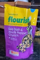 Mängden socker i Sea salt & black pepper crunch