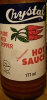 Mängden socker i Crystal Louisiana Hot Sauce Red Pepper