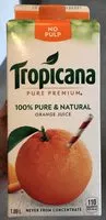 Mängden socker i Tropicana Original Orange Juice No Pulp 1.89L