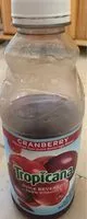 Mängden socker i Cranberry flavored juice beverage blend of cranberry and grape juices from concentrate, cranberry