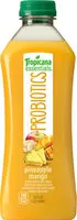 Mängden socker i Essentials probiotics pineapple mango juice