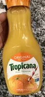 Mängden socker i Tropicana Orange Juice - Orginal No Pulp