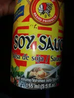 Mängden socker i soy sauce