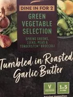 Mängden socker i green vegetable selection