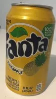Mängden socker i Fanta Pineapple