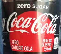 Mängden socker i Coca-Cola zero sugar