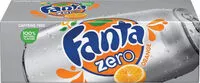 Mängden socker i Fanta zero orange