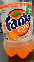 Mängden socker i Fanta Zero Sugar Orange
