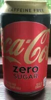 Mängden socker i Coke Zero Sugar Caffine Free