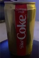 Mängden socker i Caffine free diet coke