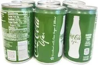 Mängden socker i Reduced calorie coca cola with stevia cans case