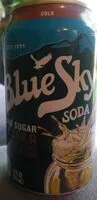 Socker och näringsämnen i Blue sky cola