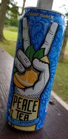 Mängden socker i Peace tea + lemonade
