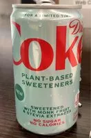 Mängden socker i Diet Coke Plant Based Sweeteners