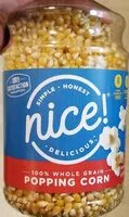 Mängden socker i 100% Whole Grain Popping Corn
